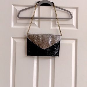 Evening envelope shoulder bag